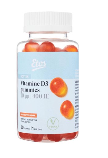 Etos Vitamine D gummies 60 stuks