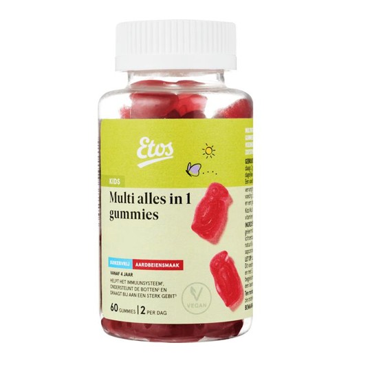 Etos Multi Allesin1 kids gummies 60 stuks