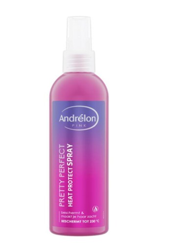 Andrelon Heat Protection Spray Pink 200ml