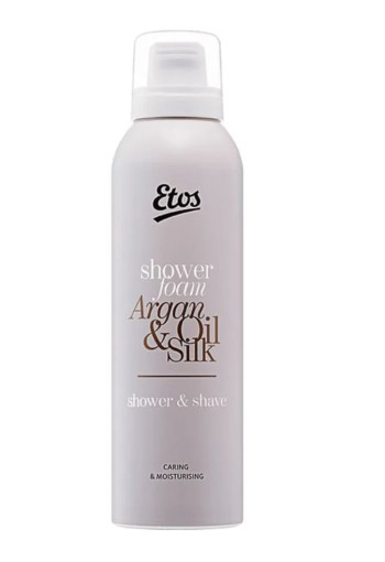 Etos Arganoil & Silk 2 In 1 Showerfoam 200 ml