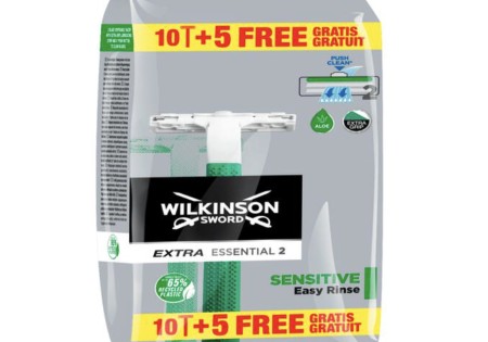 Wilkinson Sword Extra 2 Sensitive Wegwerpscheermesjes 15st