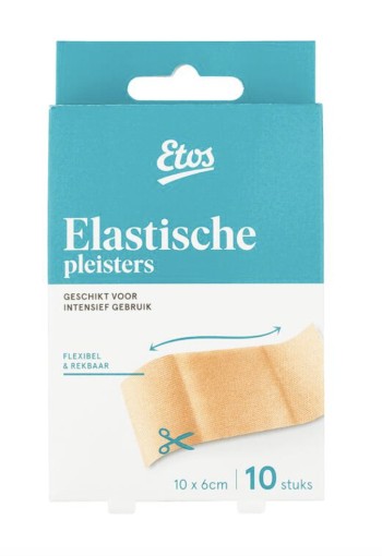 Etos Elastische Pleisterstrips 10 x 6 CM 10 stuks