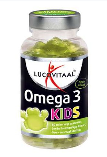 Lucovitaal Omega 3 kids (60 Gummies)