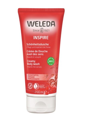 Weleda Granaatappel Inspire Douchecreme 200ml