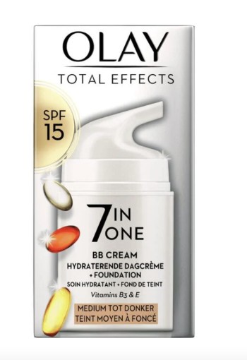 Olaz Total Effects Bb Cream Dagcreme Medium Tint 50ml