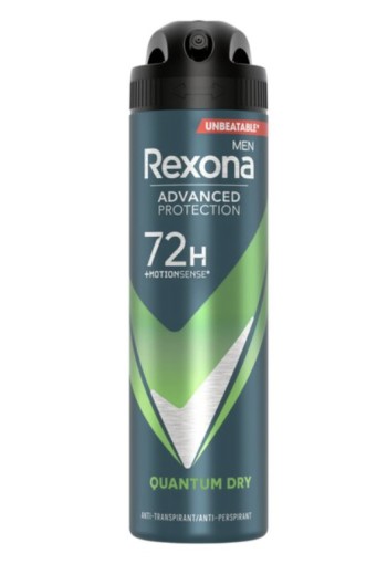 Rexona Quantum Dry Aerosol Anti-transpirant voor mannen150ml