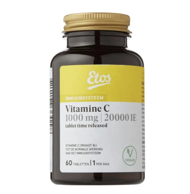 Etos Vitamine C 1000 Tabletten 60 stuks (Time Released)