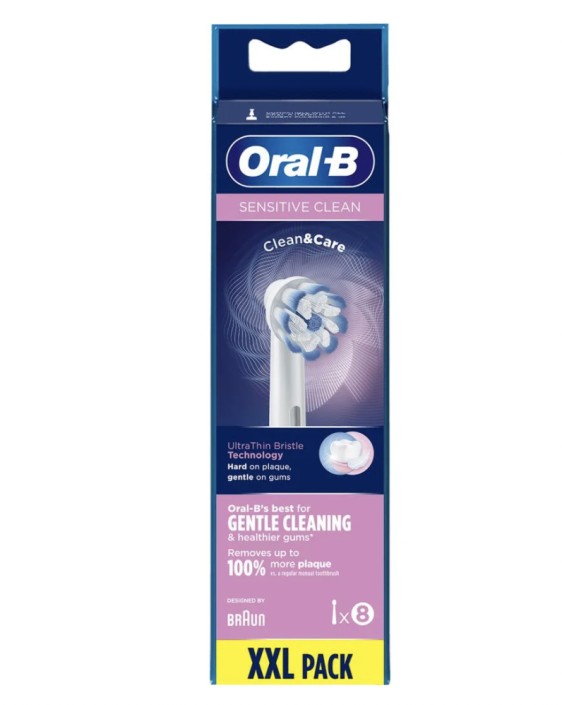 Oral-B Sensi Ultrathin Opzetborstels Voor Elektrische Tandenborstels 8 stuks