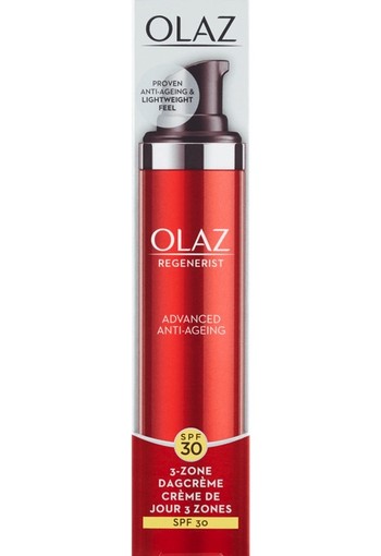 Olaz Regenerist 3-Zone Lichtgewicht Dagcrème SPF30 50 ml