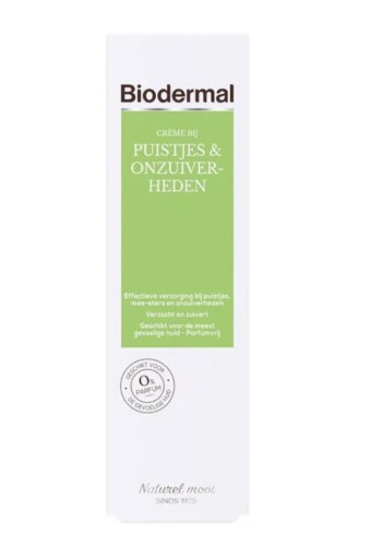 Biodermal Crème bij Puistjes | Biodermal Acne Crème 30 ml