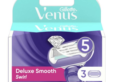 Gillette Venus Deluxe Smooth Swirl Navulmesjes 3 stuks
