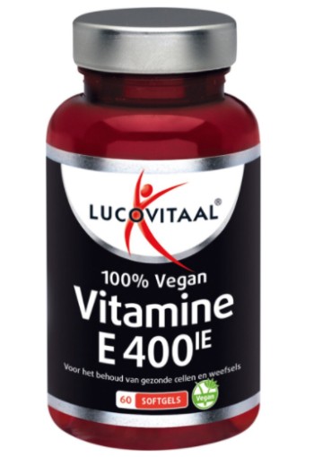 Lucovitaal Vitamine E 400 IE 100% Vegan 60 capsules