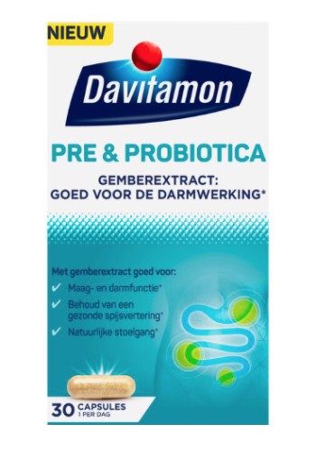 Davitamon Pre en probiotica 30 Capsules