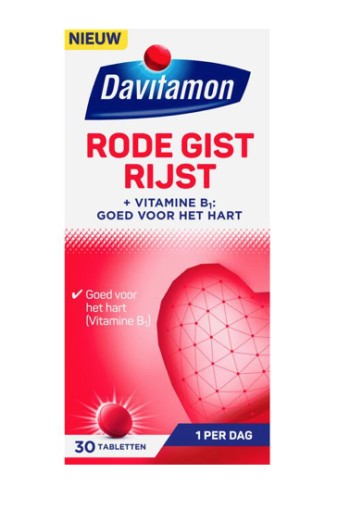 Davitamon Rode gist rijst 30 Tabletten