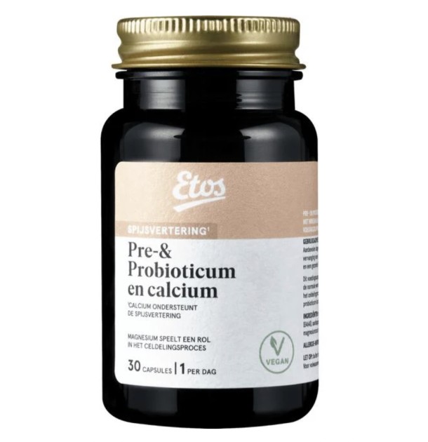 Etos Pre- & Probioticum Capsules 30 stuks