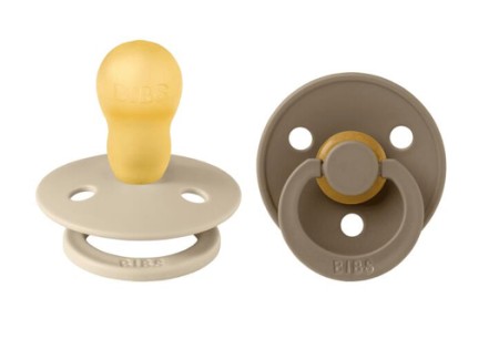 Bibs Fopspeen dark oak maat 3 - 2 Stuks