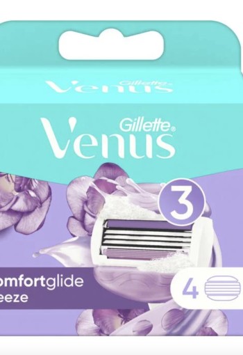 Gillette Venus Comfortglide Breeze Scheermesjes 4 stuks