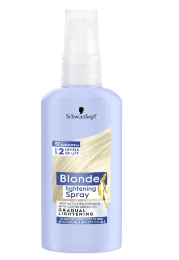 Schwarzkopf Blonde Lightening haarverf Blondspray S1 Blonde (125 ml)