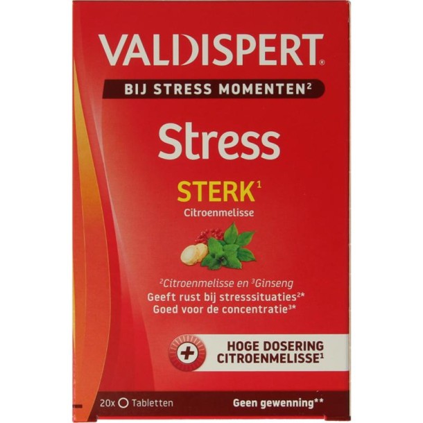 Valdispert Stress moments extra sterk (20 tabletten)