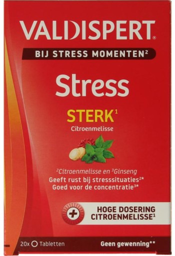 Valdispert Stress moments extra sterk (20 tabletten)