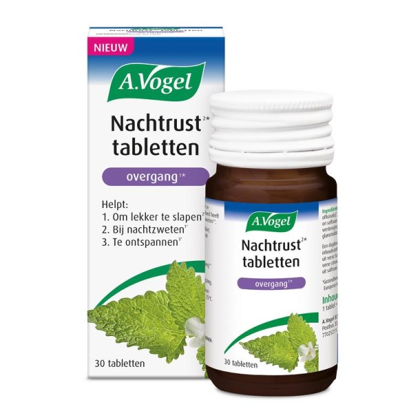 A Vogel Nachtrust tabletten overgang (30 Stuks)