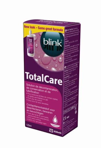 Blink Total care solution & lenscassette (120 Milliliter)