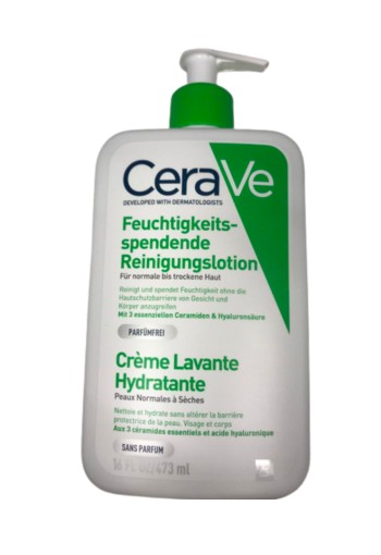 CeraVe Hydraterende Reinigings lotion 473 ML