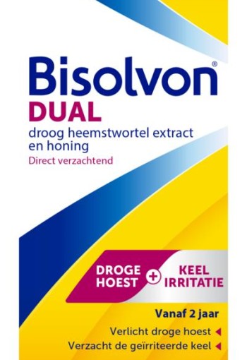 Bisolvon Dual droge hoest/keelirritatie siroop (100 ml)