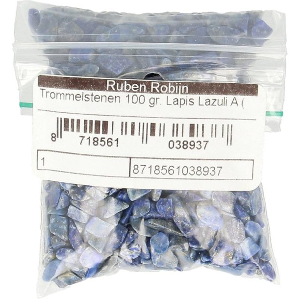 Ruben Robijn Trommelstenen lapis lazuli A maat 1 (100 Gram)