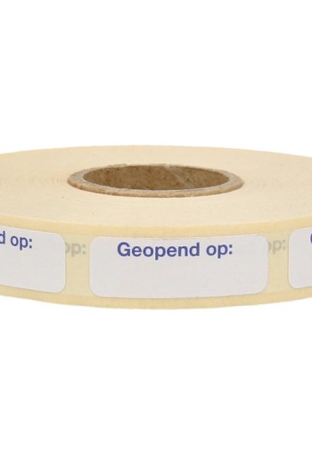 Blockland Etiket N49 geopend op (1000 Stuks)