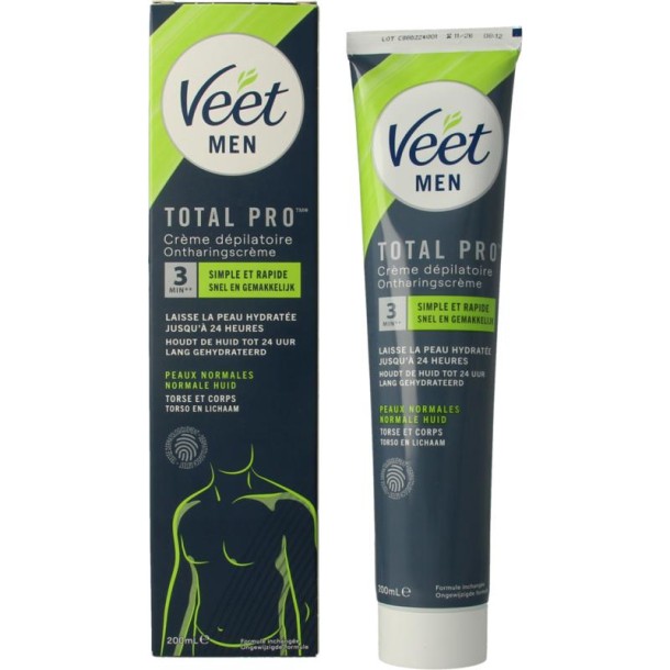 Veet For men ontharingscreme normaal (200 Milliliter)