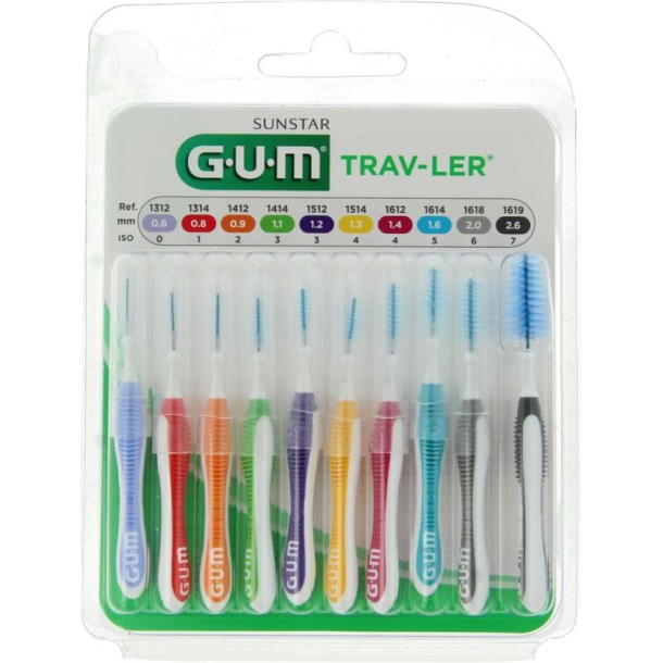GUM Trav-ler ragers multipack (10 Stuks)