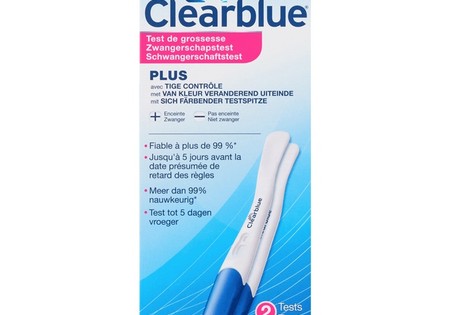 Clearblue Snelle Detectie Zwangerschapstest 2 stuks