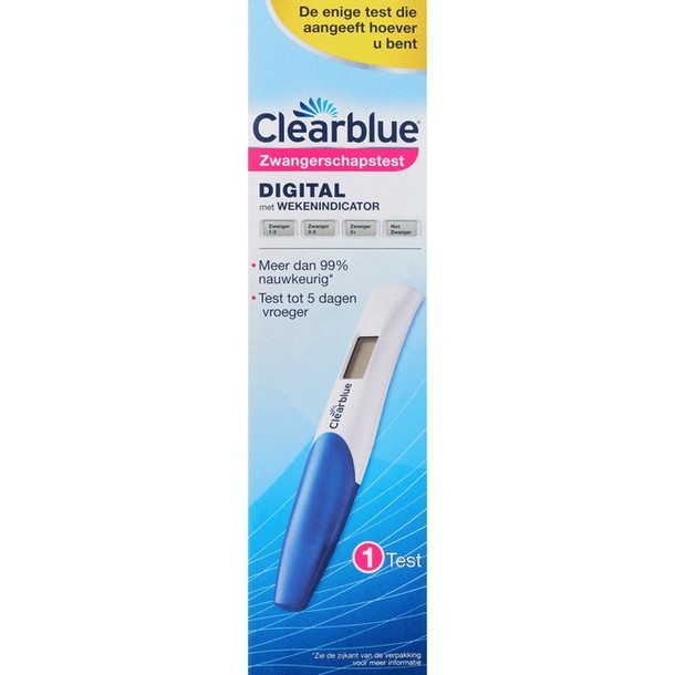 Clearblue Zwangerschapstest + Wekenindicator 1 stuk
