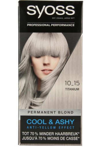 Syoss Color baseline 10-15 titanium haarverf (1 Set)