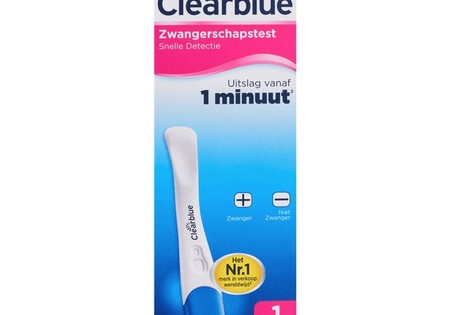 Clearblue Snelle Detectie Zwangerschapstest 1 stuk