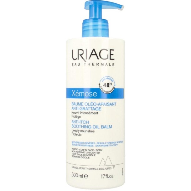 Uriage Xemose baume olea apaisant anti-grattage (500 Milliliter)