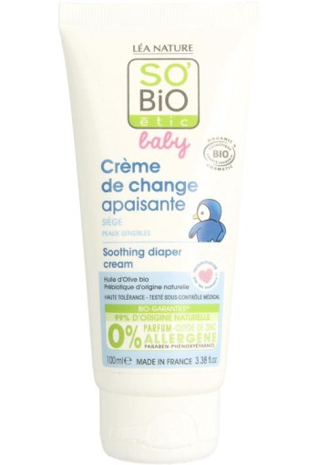 So Bio Etic So bio etic baby diaper cream (100 Milliliter)