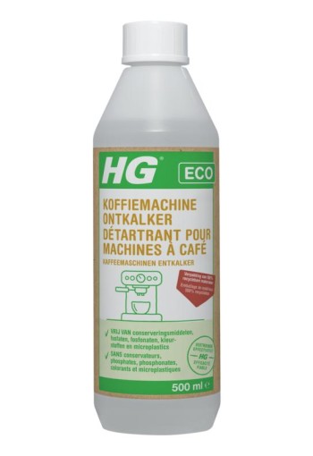 HG Eco koffiemachine ontkalker citroenzuur (500 Milliliter)