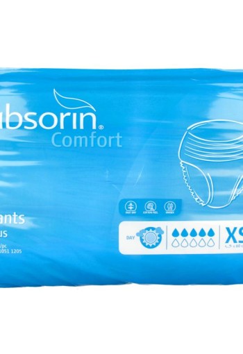 Absorin Comfort pants plus maat XS tot 60cm (20 Stuks)