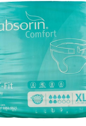 Absorin Comfort t-fit day maat XL (15 Stuks)