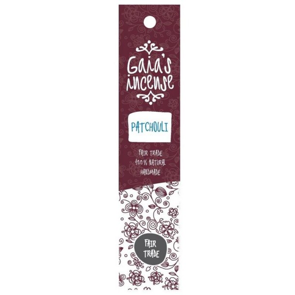 Gaia's Incense Wierook patchouli valley (15 Stuks)