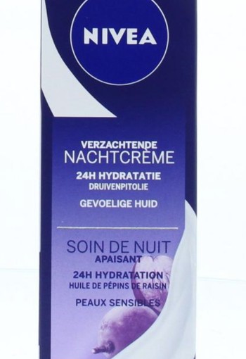 NIVEA Essentials 24H Sensitive Nachtcrème 50 ml