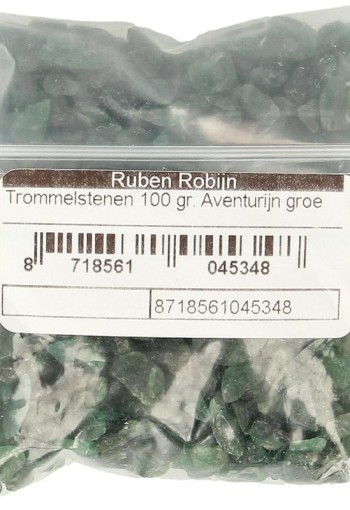 Ruben Robijn Trommelstenen aventurijn groen maat 1 (100 Gram)
