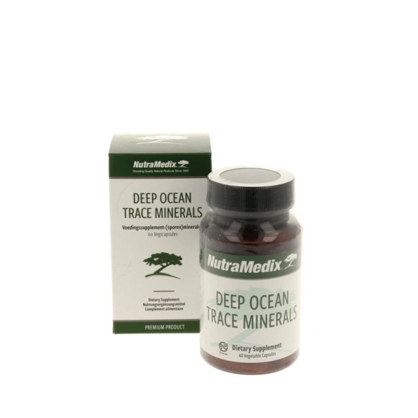 Nutramedix Deep ocean trace minerals (60 Vegetarische capsules)