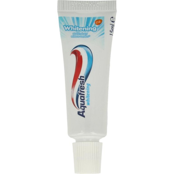 Aquafresh Tandpasta whitening mini (15 Milliliter)
