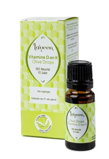Laveen Olive drops vitamine D en K (10 Milliliter)
