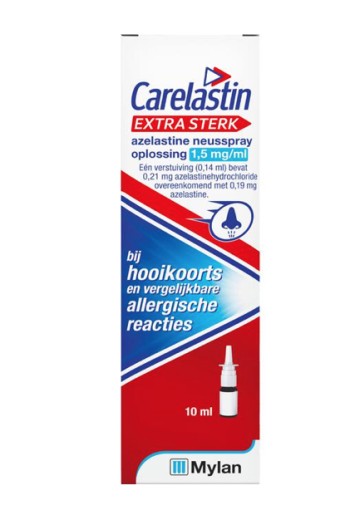 Carelastin Neusspray azelastine extra sterk (10 Milliliter)