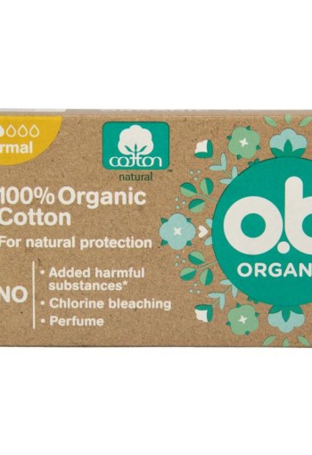 OB Tampons organic normal 16 Stuks