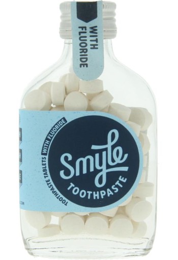 Smyle Tandpasta tabletten met fluoride (65 Stuks)